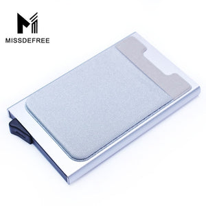 Aluminum Wallet With Elasticity