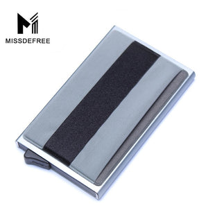 Aluminum Wallet With Elasticity