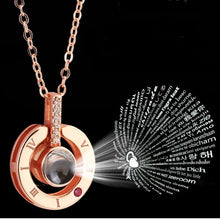 Load image into Gallery viewer, I love you Projection Pendant